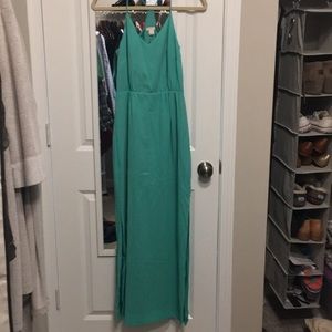 Racerback maxi dress